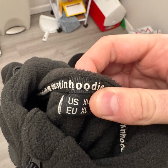 Baerskin Tactical Hoodie XL Black Full Zip Jacket Fleece Sweatshirt - Picture 4 of 4